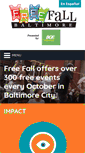 Mobile Screenshot of freefallbaltimore.org